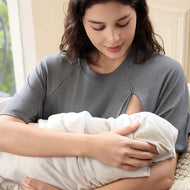 Nest Designs Nursing Tee Charcoal