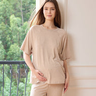 Nest Designs Nursing Tee Warm Taupe