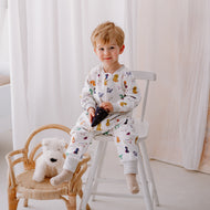 Nest Designs Organic Cotton Long Sleeve Footed Sleep Bag 1.0 TOG Bingo