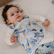Nest Designs Organic Cotton Swaddle Sleep Bag 1.5 TOG