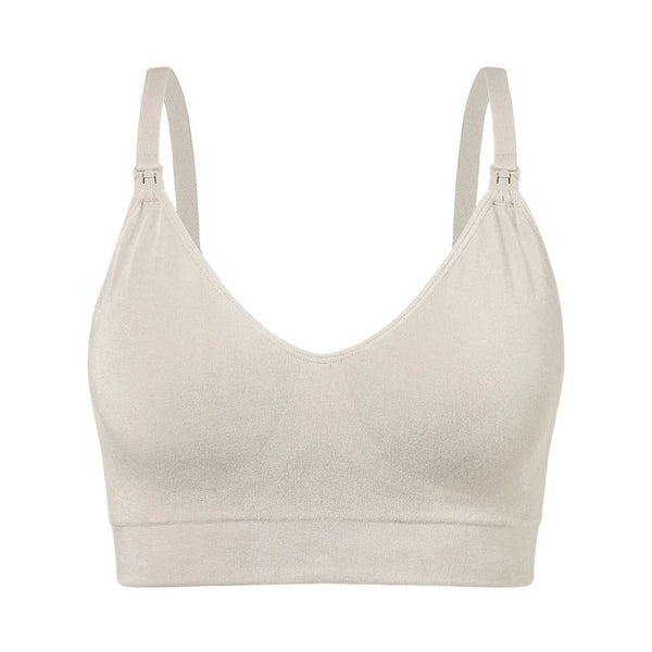 Nest Designs Bamboo Nest Bump Seamless Nursing Bra Slate