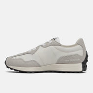 New Balance 327 Bungee Shoes Silver Birch With Black
