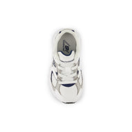 New Balance 408 Bungee Lace Toddler Shoes – NB White / Natural Indigo