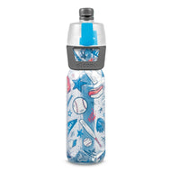 O2Cool 20 oz Mist 'N Sip 2-in-1 Misting Water Bottle - Baseball Sketch