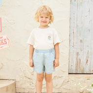 Petite Revery Oversize Tee Nimbus Cloud