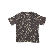 Turtledove London Animal Print Short Set Charcoal