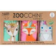 Zoocchini Toddler Organic Potty Training Pants 3pk Woodland Princesses