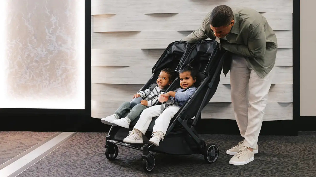 One Double Stroller or Two Singles for Two Children?