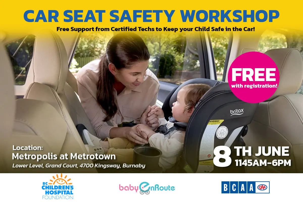 Secure Their Future: Join Our Free Car Seat Public Safety Workshop in Burnaby!