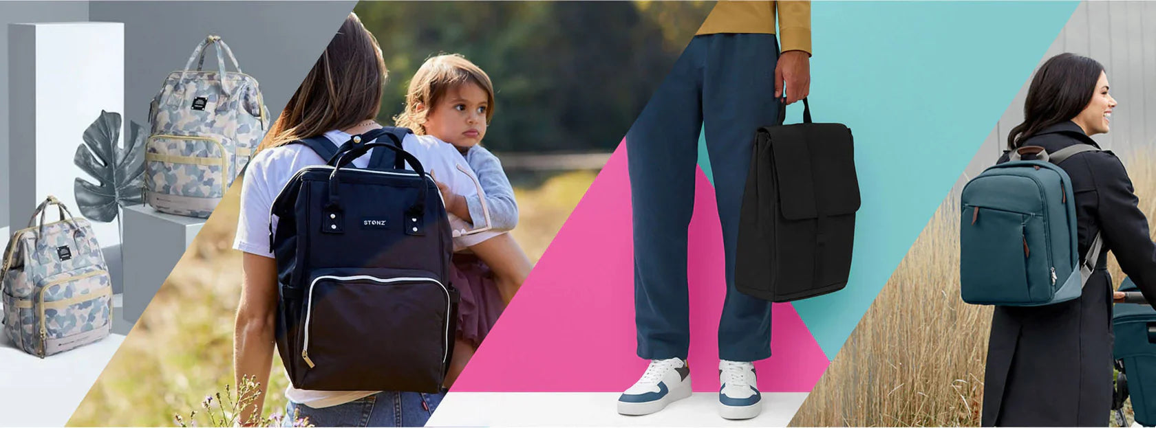 Fashion Meets Function: Diaper Bags by Itzy Ritzy & Babymoov