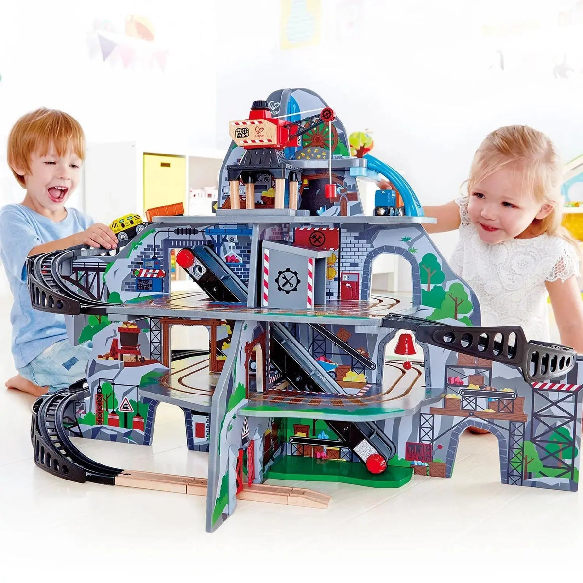 Expand a Wooden Railway: What Mighty Mountain Mine Adds