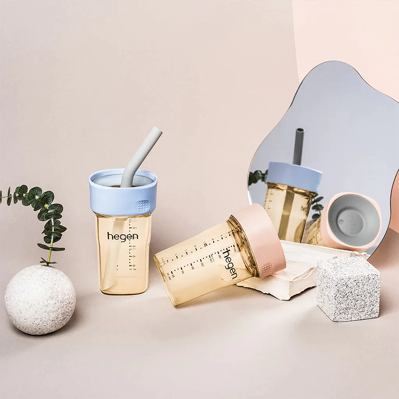 Hegen straw spout or all-rounder cup: a parent guide to the bottle-to-cup transition