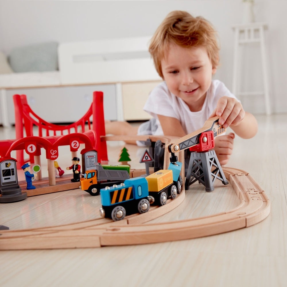 Keep a Train Set Built or Pack It Away? Hape Storage Options