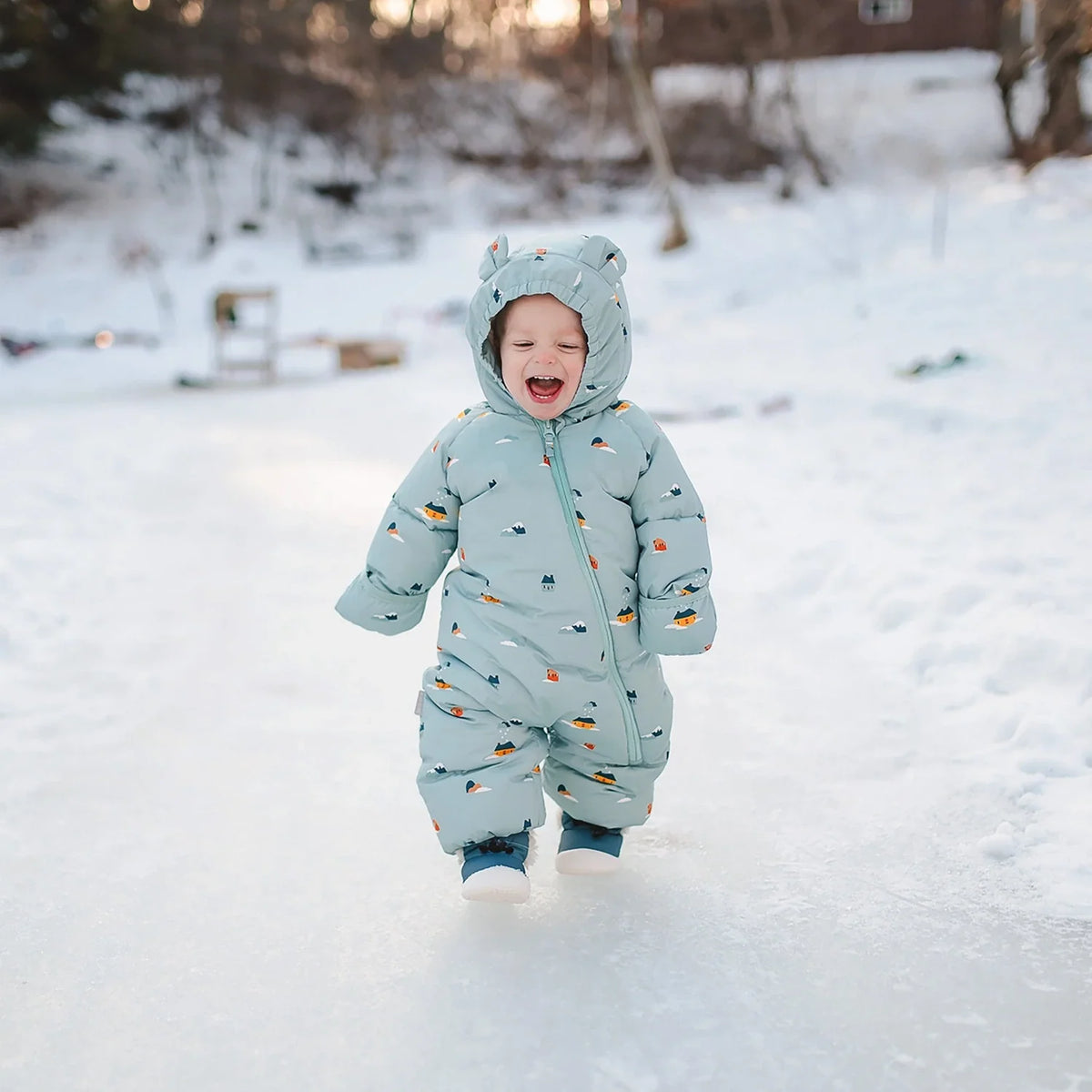 How to Dress a Baby for a Winter Stroller Walk in Canada