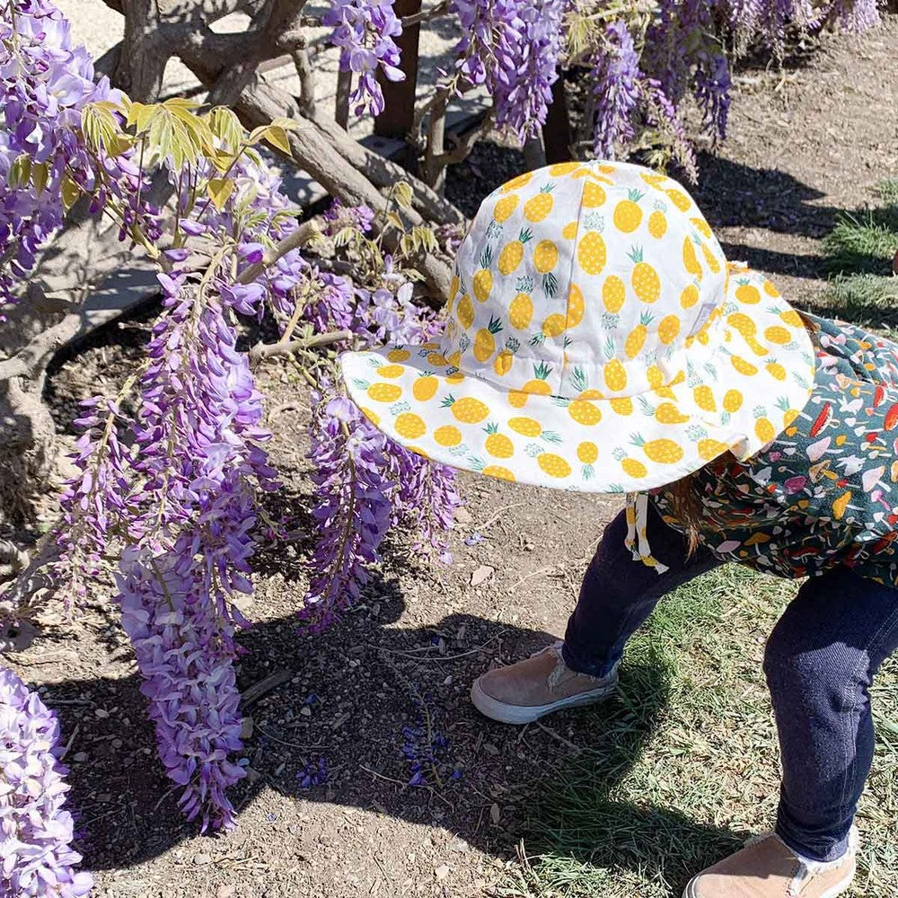 Jan & Jul Kids Cotton Floppy Hat Yellow Pineapple in Canada: Is It Worth It for Summer Sun Protection?