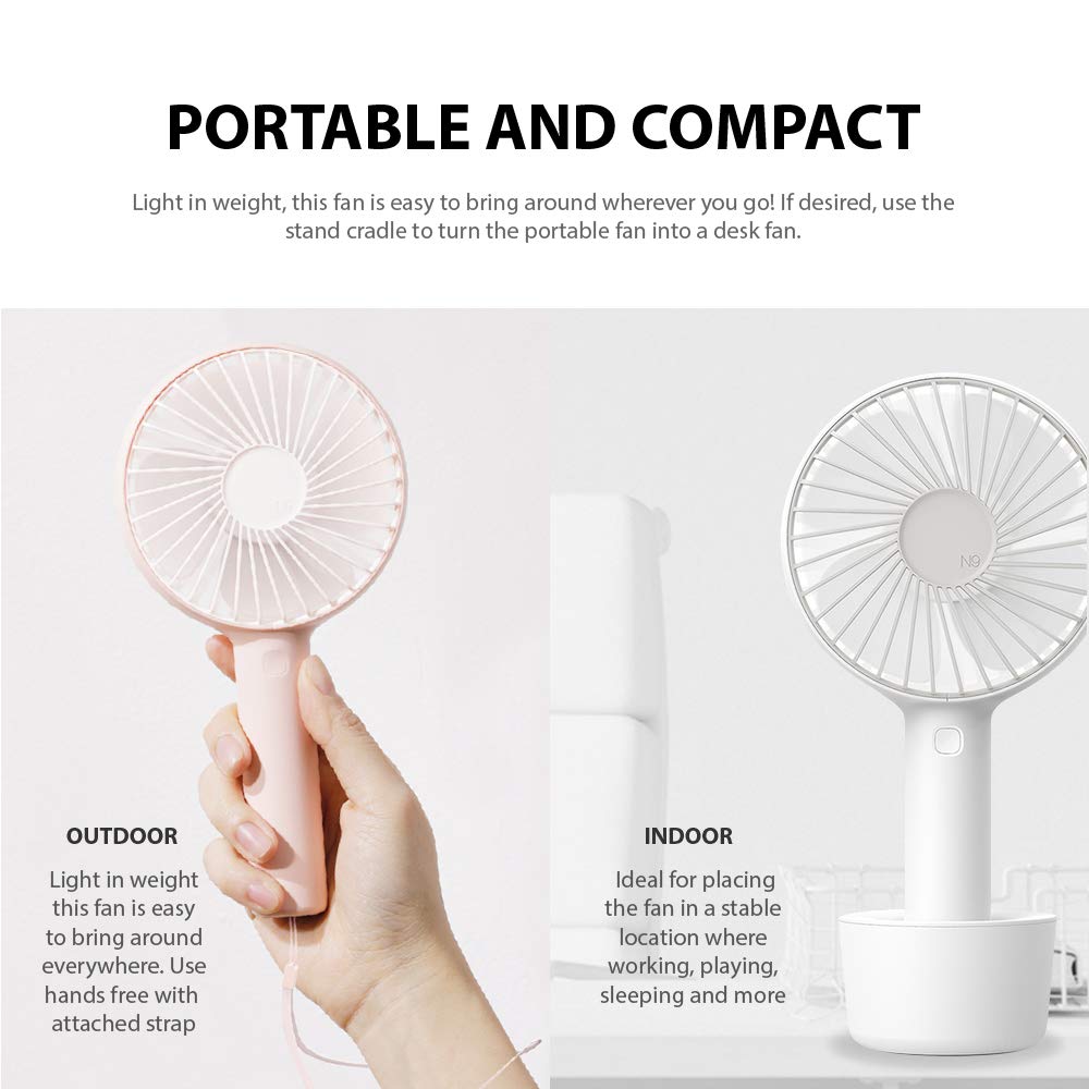 N9 Handheld Fan Pro White in Canada: Is It Worth It for Hot Weather Outings?