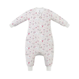 Nest Designs 0.6 TOG Long Sleeve Footed Sleep Bag Doggie Meadow