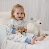Nest Designs 0.6 TOG Long Sleeve Footed Sleep Bag Fluffy Puffs