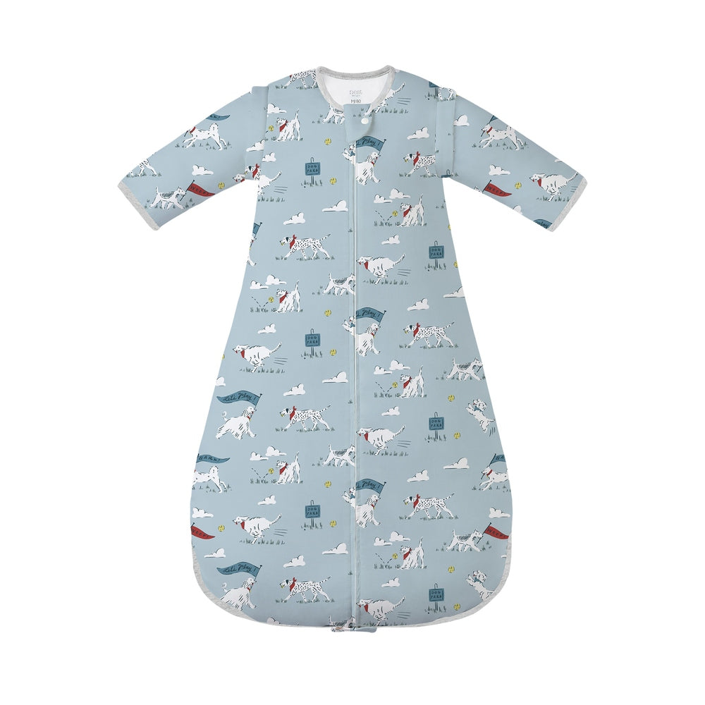 Nest Designs 0.6 TOG Removable 3/4 Sleeve Sleep Bag Puppy Park