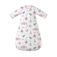 Nest Designs 0.6 TOG Removable 3/4 Sleeve Sleep Bag Very Squirrelly