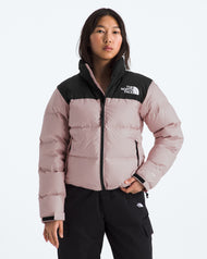 The North Face Women’s 1996 Retro Nuptse Jacket - Metal Pink/TNF Black