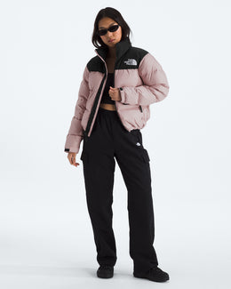 The North Face Women’s 1996 Retro Nuptse Jacket - Metal Pink/TNF Black