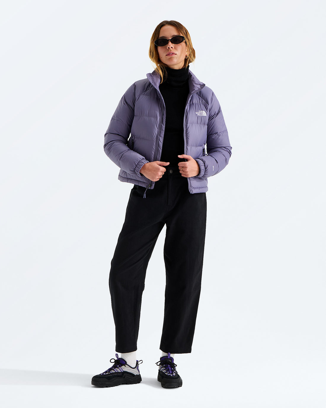 The North Face Women’s Hydrenalite™ Down Jacket - Grounded Plum, alternate front view
