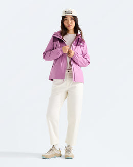 The North Face Women’s Antora Rain Jacket - Hushed Lavender / Chroma Purple