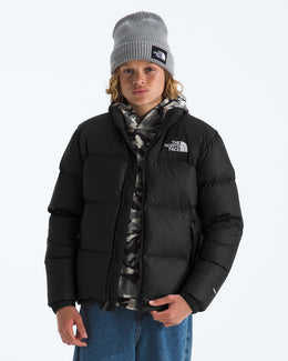 The North Face Boys’ & Girls’ 1996 Retro Nuptse Jacket - TNF Black / Recycled Down