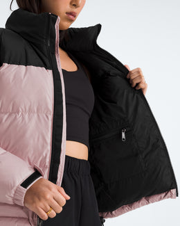 The North Face Women’s 1996 Retro Nuptse Jacket - Metal Pink/TNF Black