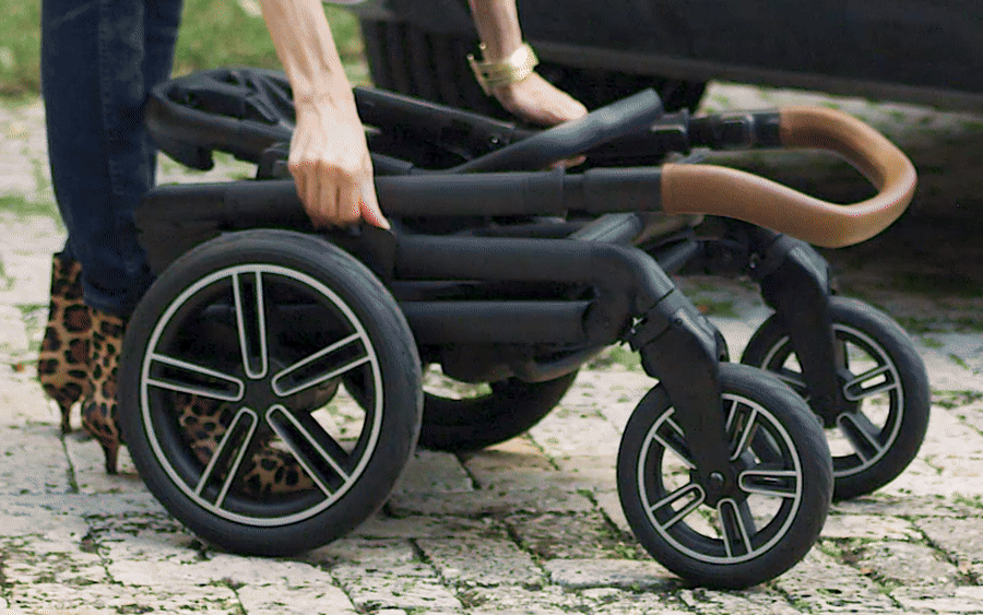 Nuna MIXX Next Stroller 07 quick click fold lock