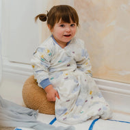 Nest Designs 1.0 TOG Removable Sleeve Sleep Bag Fluffy Puffs