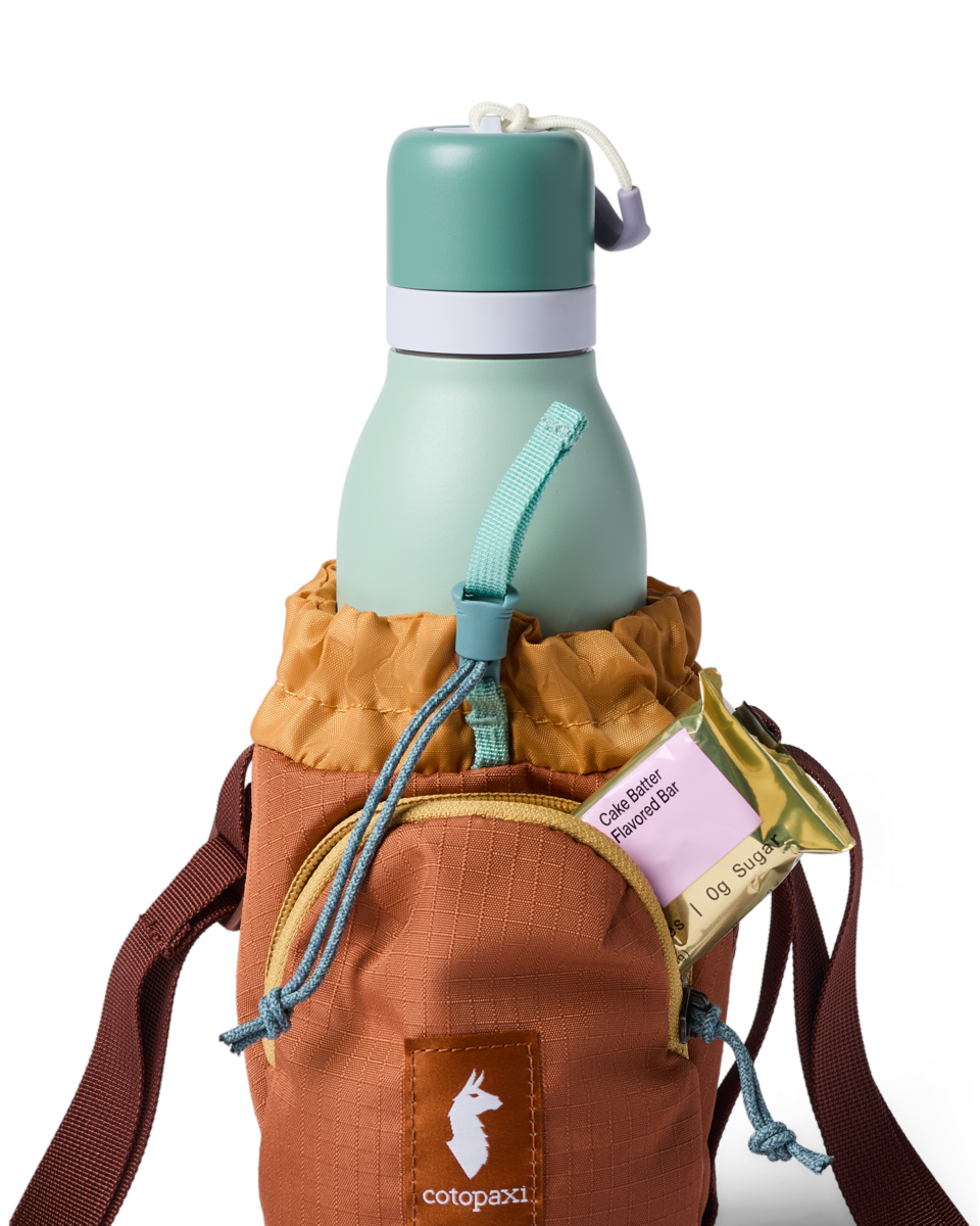Cotopaxi Todo Water Bottle Sling Honeycomb/Whiskey detail view