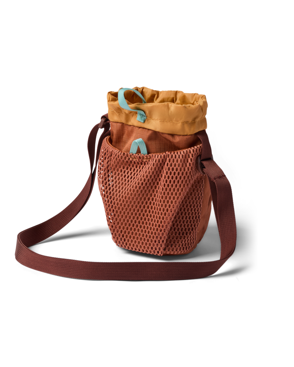 Cotopaxi Todo Water Bottle Sling Honeycomb/Whiskey back view