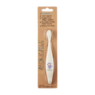 Jack N Jill Bio Toothbrush - Monkey Design - Compostable & Biodegradable Handle