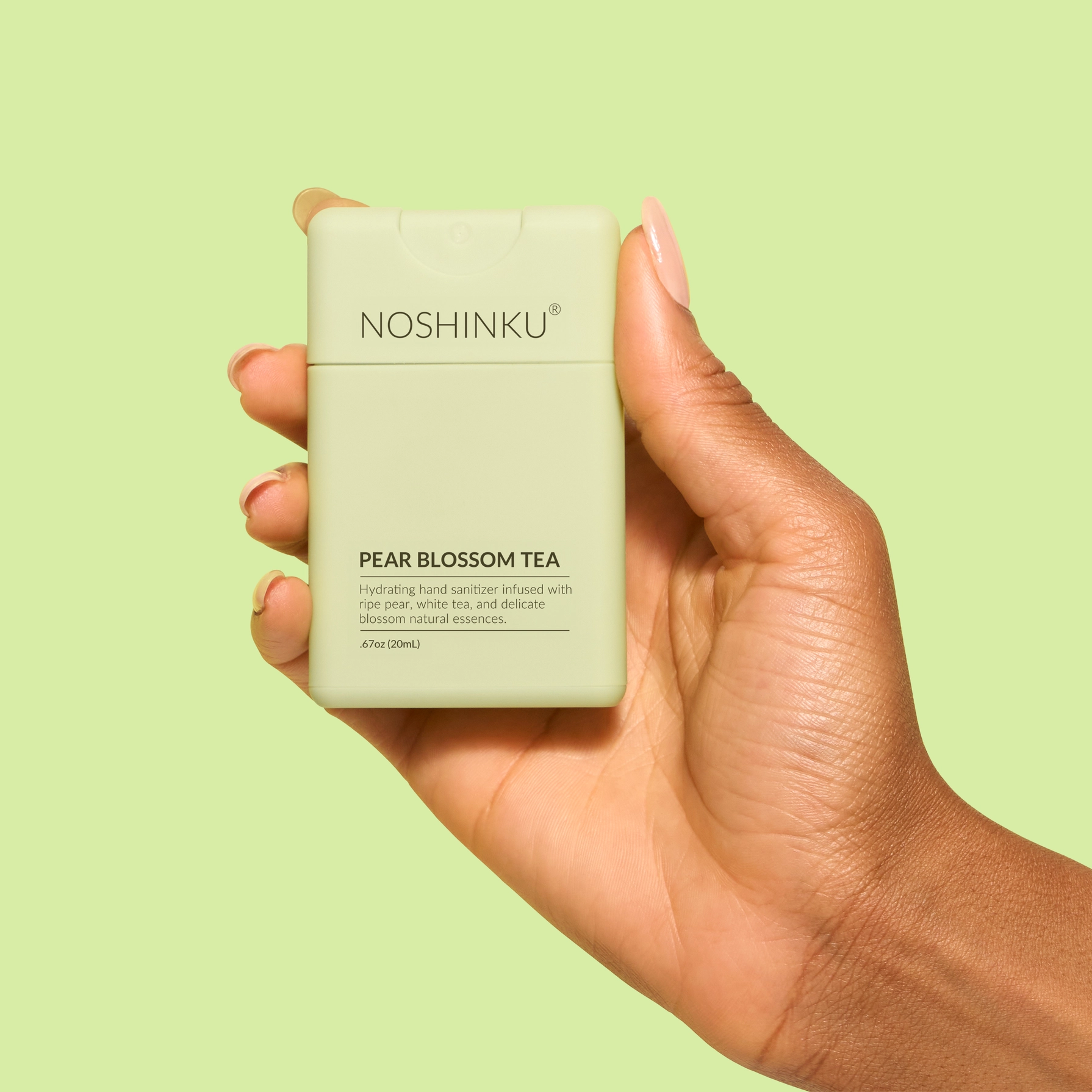 Noshinku Refillable Moisturizing Pocket Hand Sanitizer