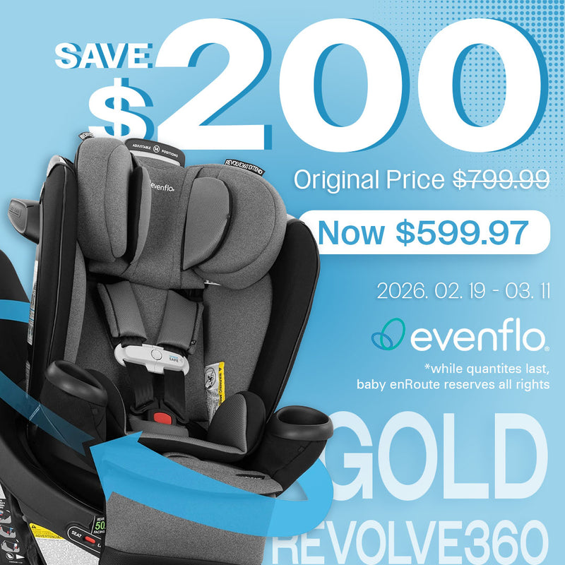 Evenflo Gold Revolve360 360 Rotational Convertible Car Seat in Gray vertical view