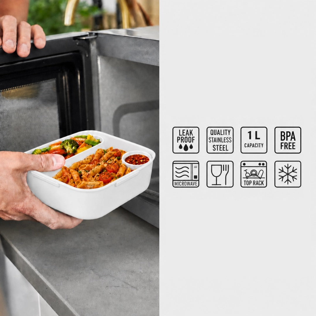 Black+Blum Microwavable Original Lunch Box 1L