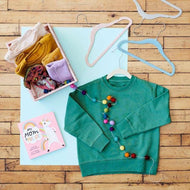 3 Sprouts Blue Velvet Non-Slip Hangers 10pc