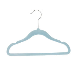 3 Sprouts Blue Velvet Non-Slip Hangers 10pc