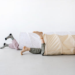 3 Sprouts Recycled Fabric Play Tunnel