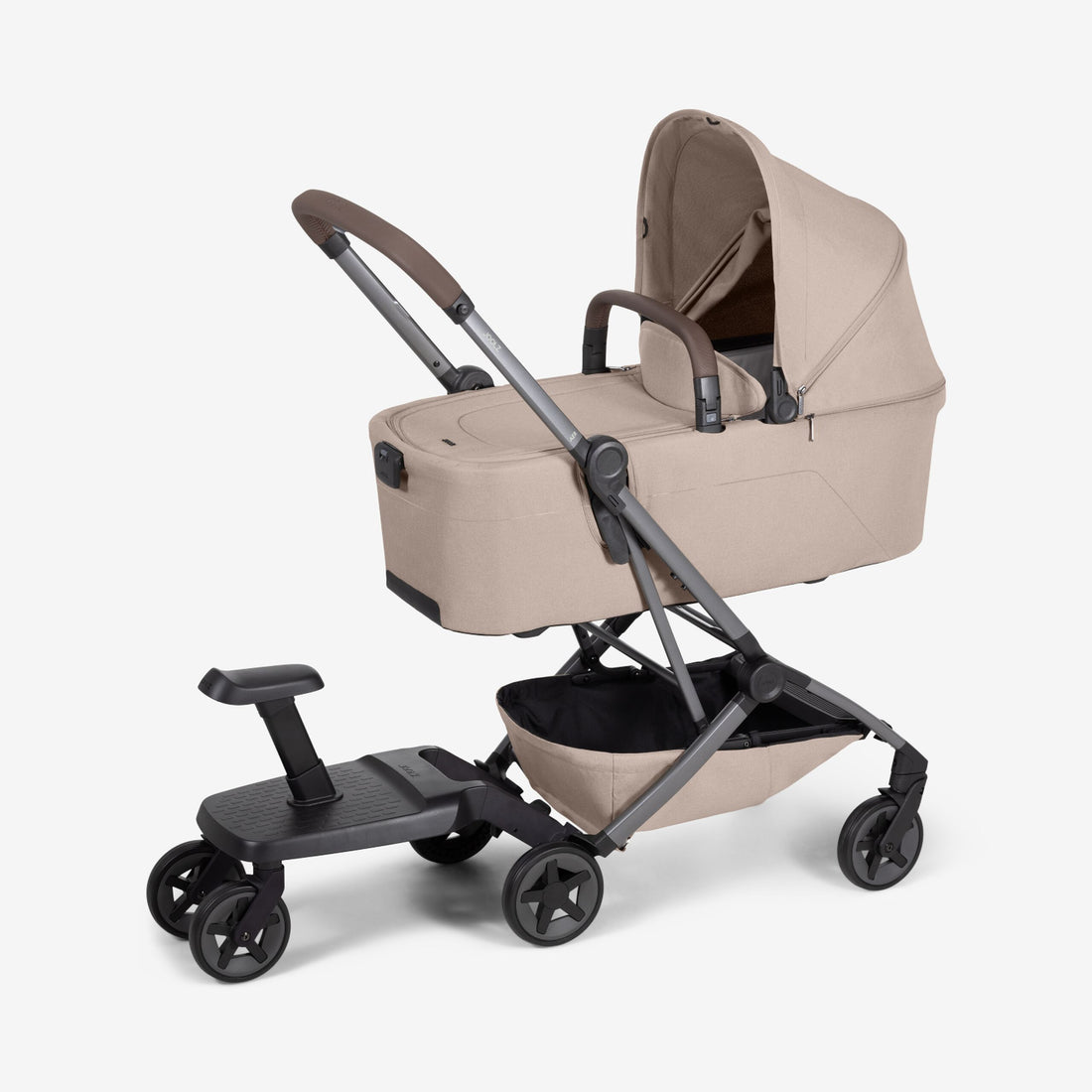Joolz Aer² Footboard With Seat - footboard with cot stroller setup