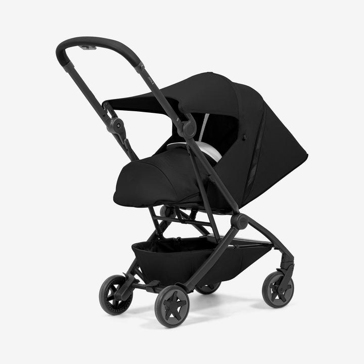 Joolz Aer² Nest to Seat - Space Black newborn nest on stroller