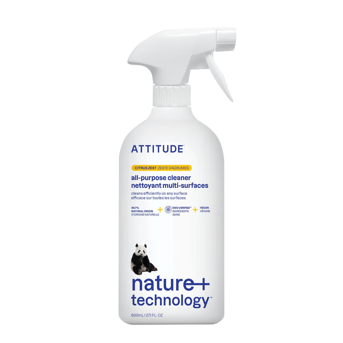 Attitude All Purpose Cleaner Citrus Zest 800 ml product image