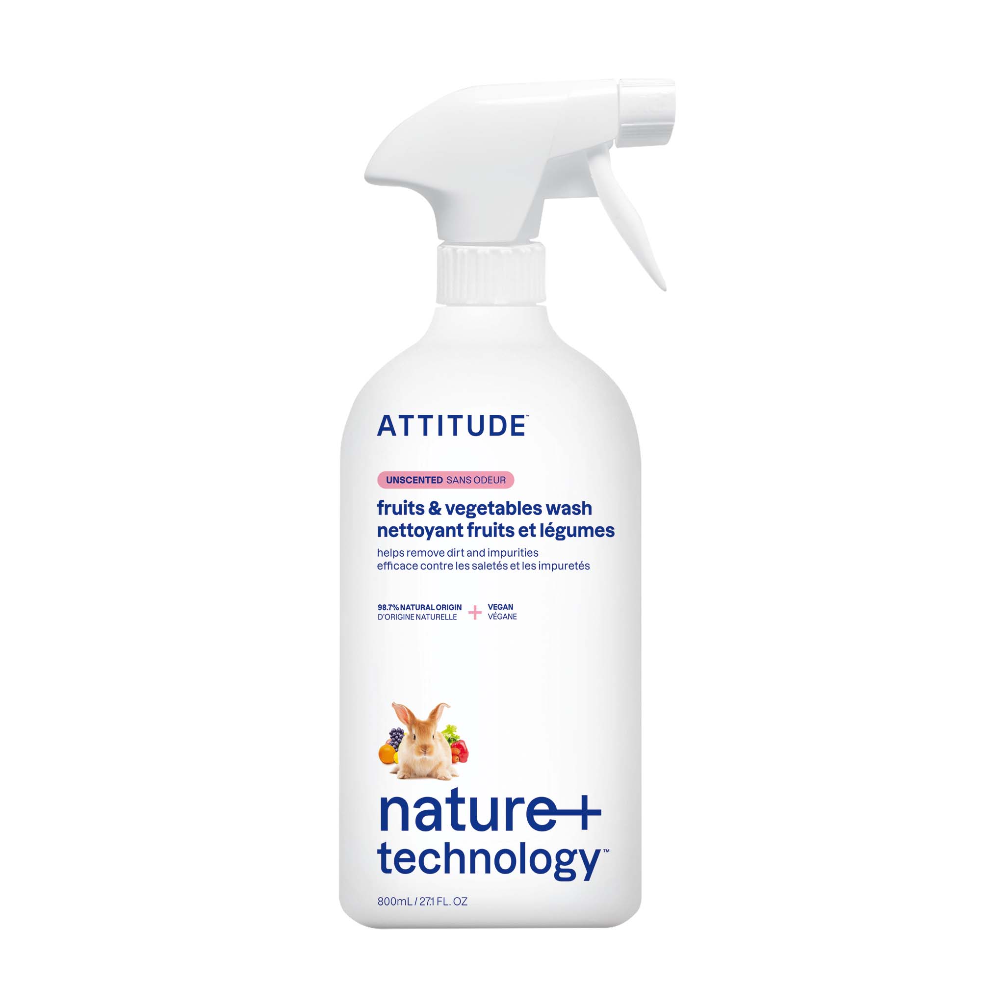Attitude Fruit & Vegetable Wash 800 ml