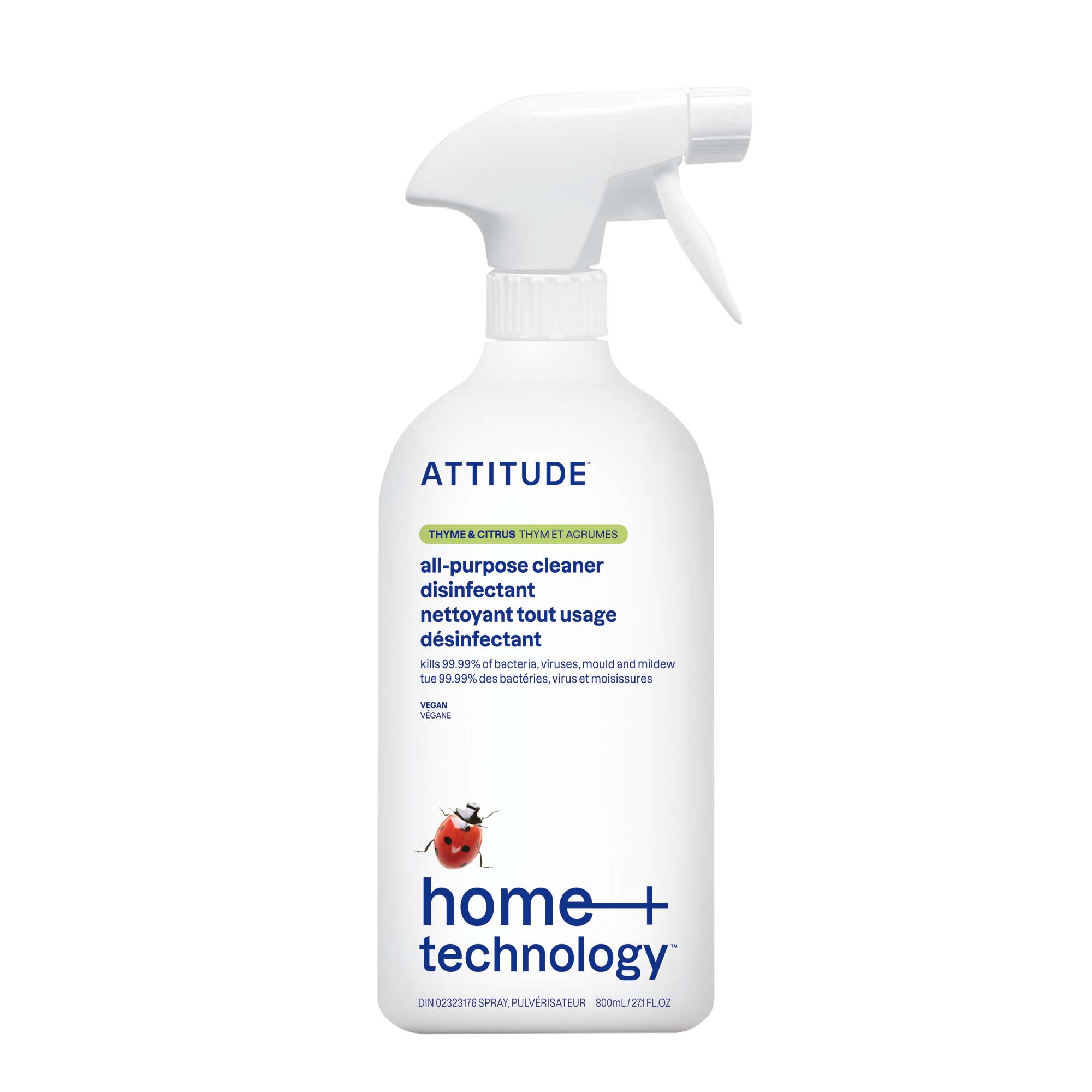 Attitude All Purpose Cleaner - Disinfectant 800 mL
