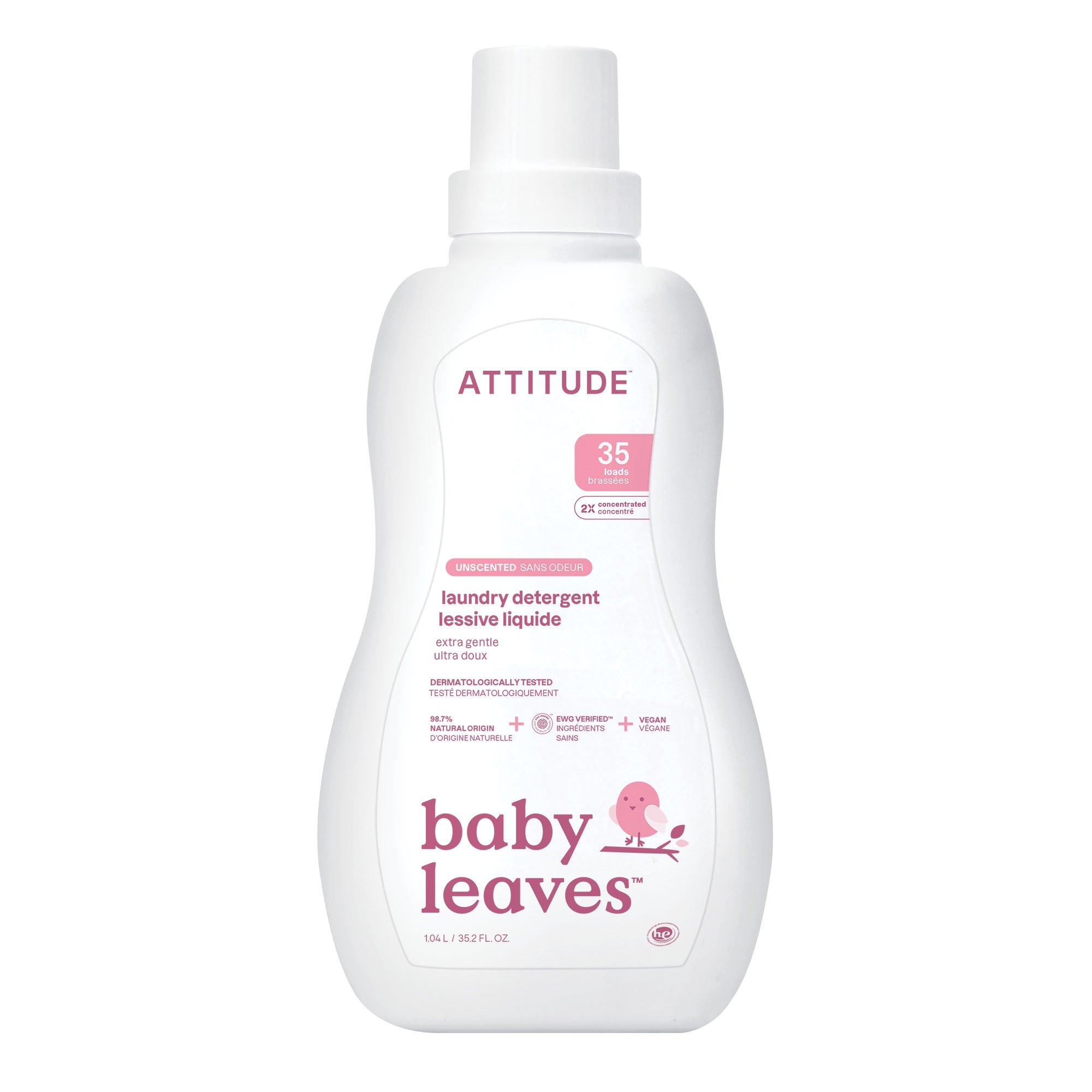 Attitude Baby Laundry Detergent - Unscented