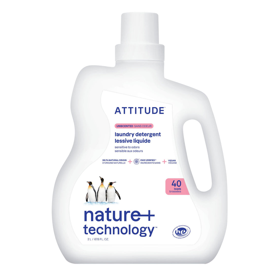 Attitude Laundry Detergent 2 L - 40 loads product image