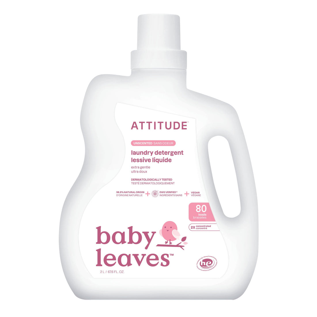 Attitude Baby Laundry Detergent - Unscented product image