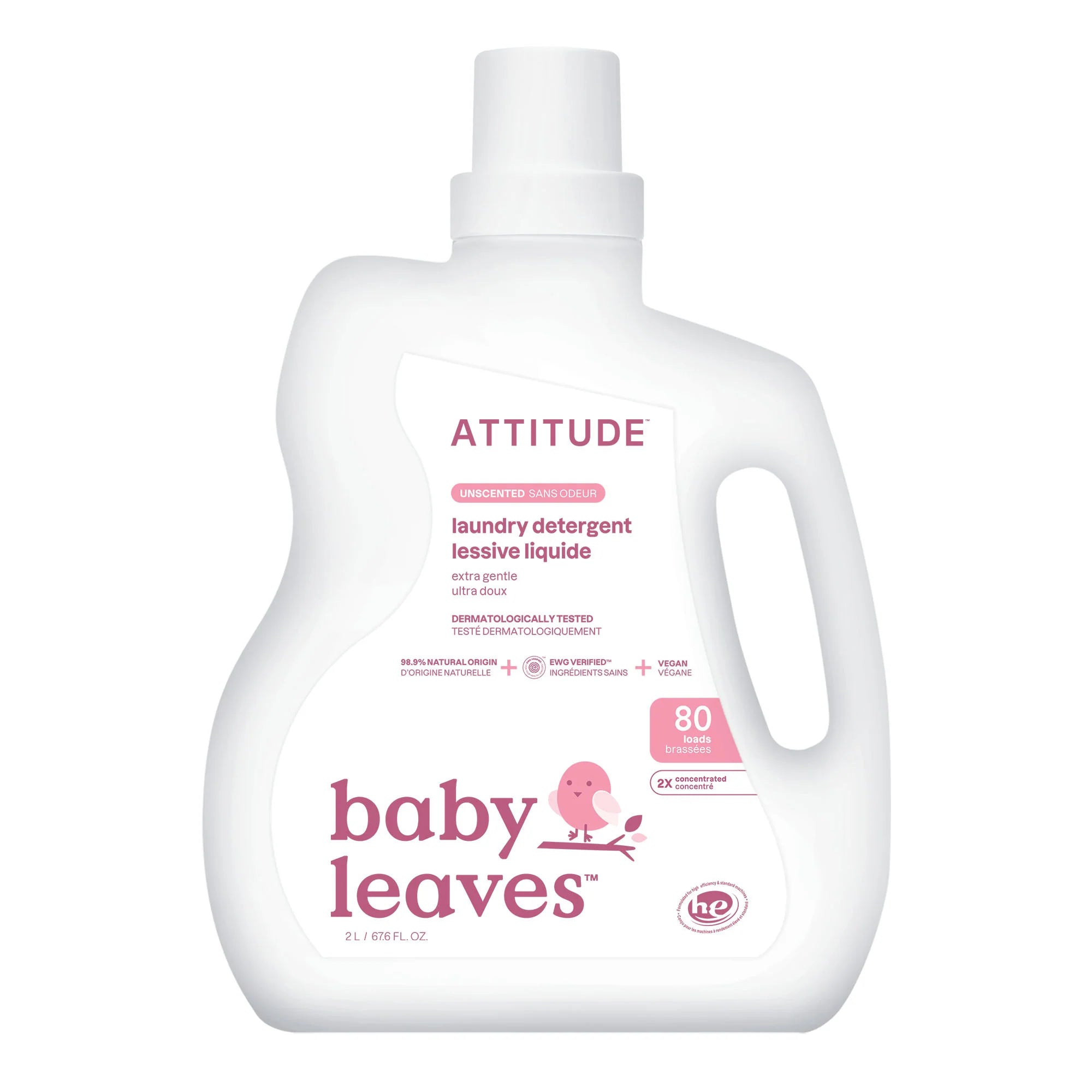 Attitude Baby Laundry Detergent - Unscented
